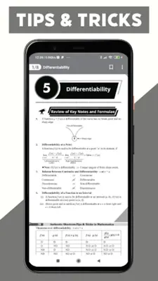 MATHEMATICS android App screenshot 2